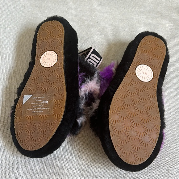CLEARANCE UGG fuzzy sling back slippers FINAL PRICE - Picture 7 of 7